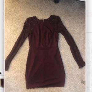 Love Nickie Lew maroon dress